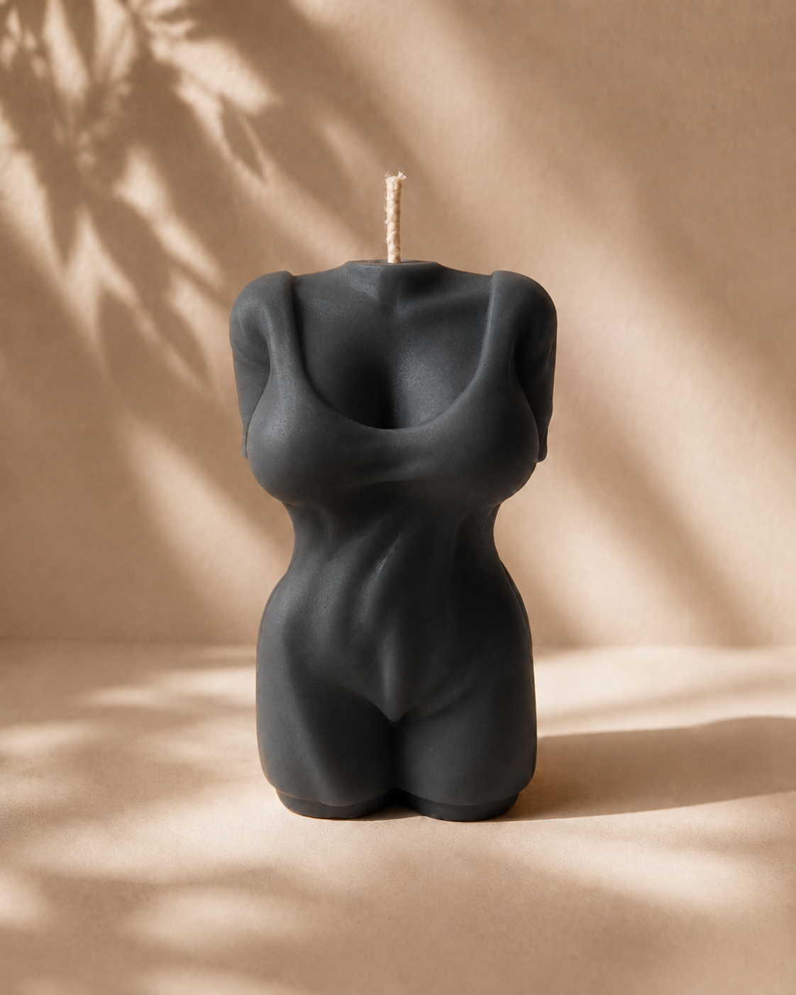 Charcoal Curved Female Torso Candle – The Coven Bx