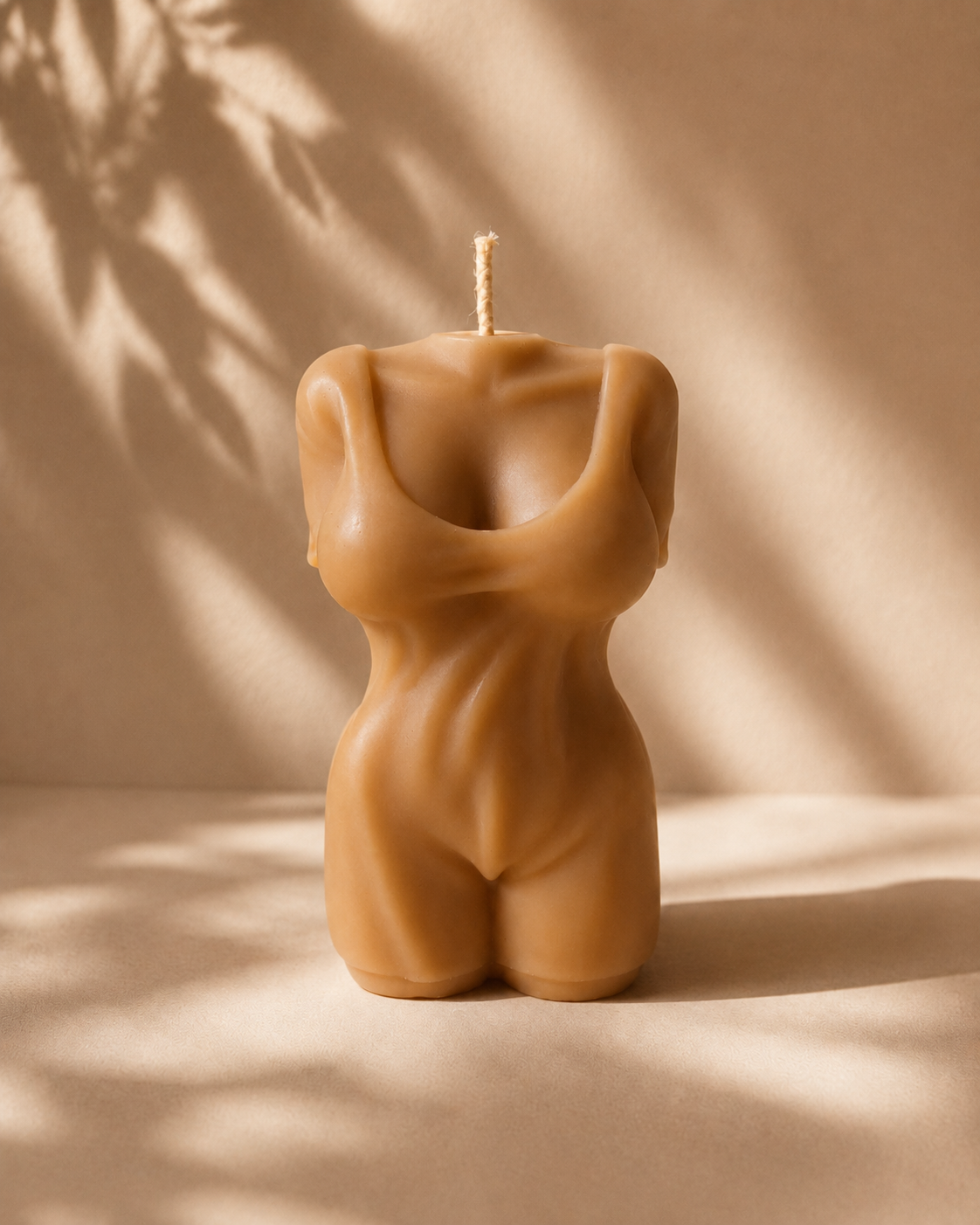 Caramel Curved Female Torso Candle – The Coven Bx