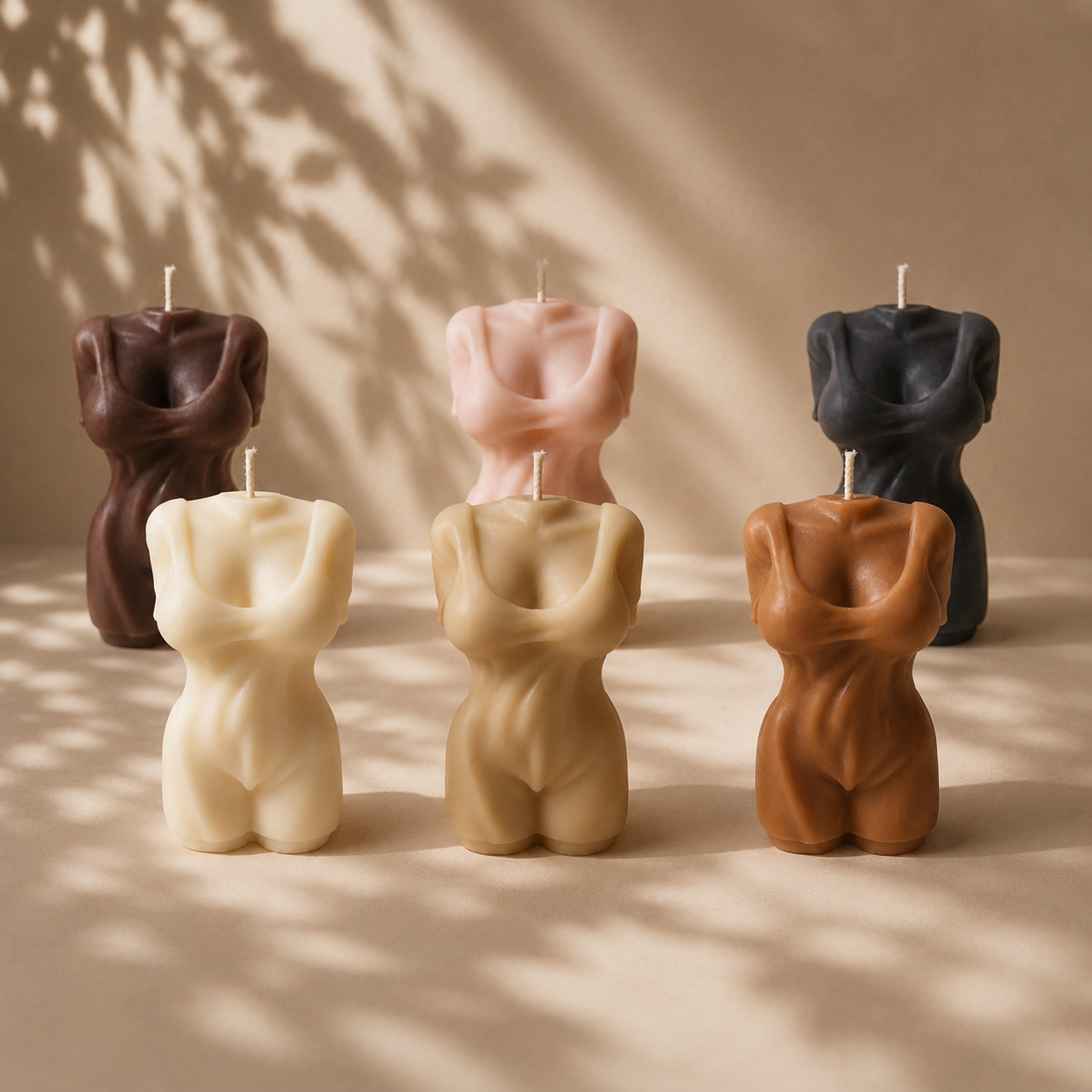 Custom Curved Female Torso Candle – The Coven Bx