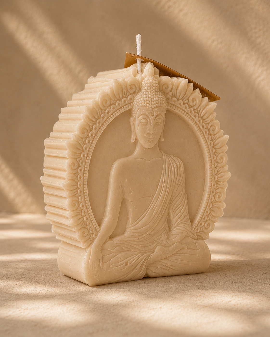 Sand Buddha Relief Candle – The Coven Bx