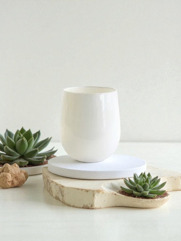 Custom candle fragrance option – available in Baby Renee Collection Vessels at The Coven Candle Café Bathurst & Central West NSW. Choose your own scent and colour theme to create a personalised candle.