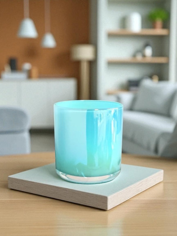 Custom candle fragrance option – available in Vogue Collection Vessels at The Coven Candle Café Bathurst & Central West NSW. Choose your own scent and colour theme to create a personalised candle.