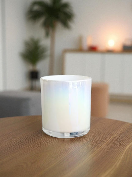 Custom candle fragrance option – available in Vogue Collection Vessels at The Coven Candle Café Bathurst & Central West NSW. Choose your own scent and colour theme to create a personalised candle.